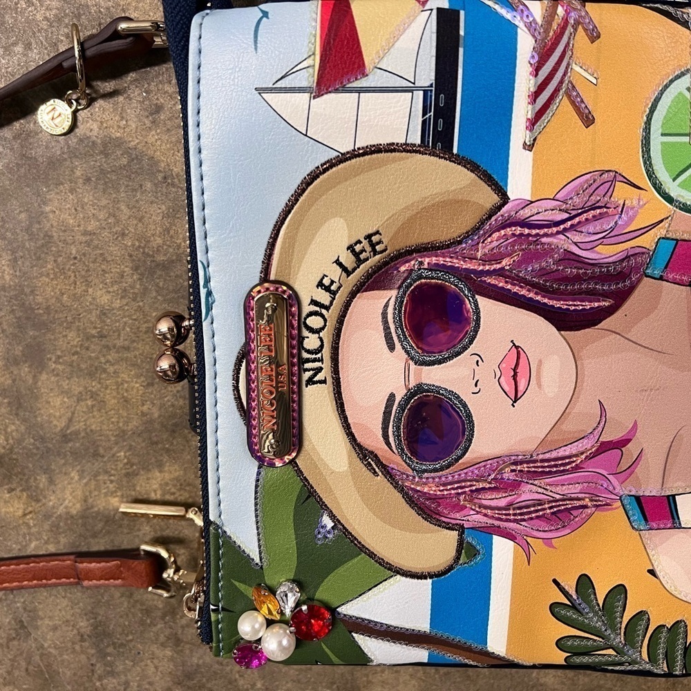 Nicole Lee Colorful Women's Crossbody Bag - Picture 5 of 6